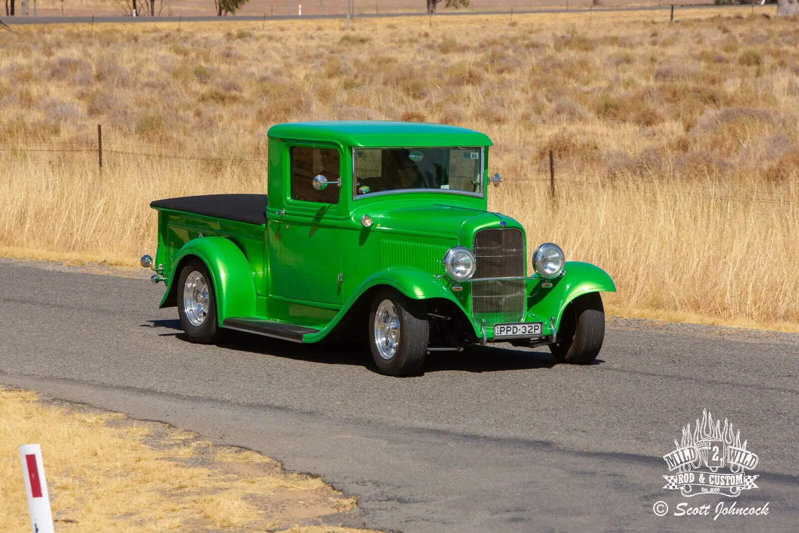 Classic custom car at Rod Run