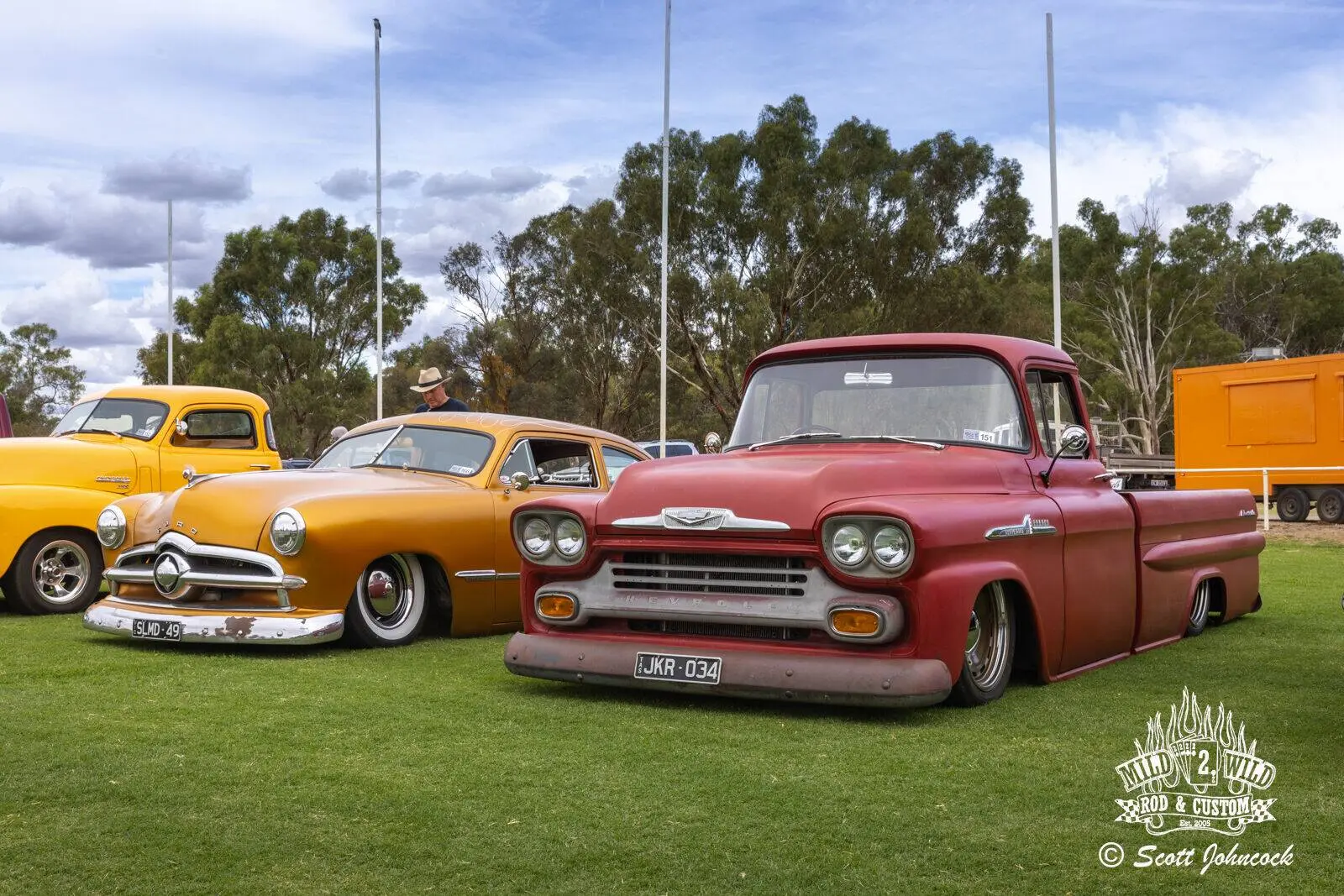 Classic cars at Mild 2 Wild event